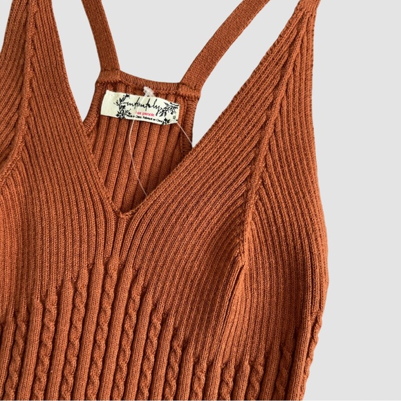 Free People Sweater Cami Top - Picture 2 of 3